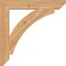 Ekena Millwork Thorton Slat Smooth Bracket, Western Red Cedar, 3 1/2"W x 26"D x 26"H BKT04X26X26THR06SWR - alternate 4
